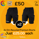 Summer Deals - ORN Earthpro Sustainable Shorts x2