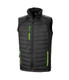 Compass Black / Lime - Padded Bodywarmer