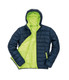 Navy Blue/Lime Result Core Padded Jacket
