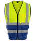 Pro RTX High Visibility Executive Waistcoat - Yellow/ Royal Blue - RX705