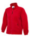 Childrens Classic Full Zip Fleece Jacket - Red - UC603