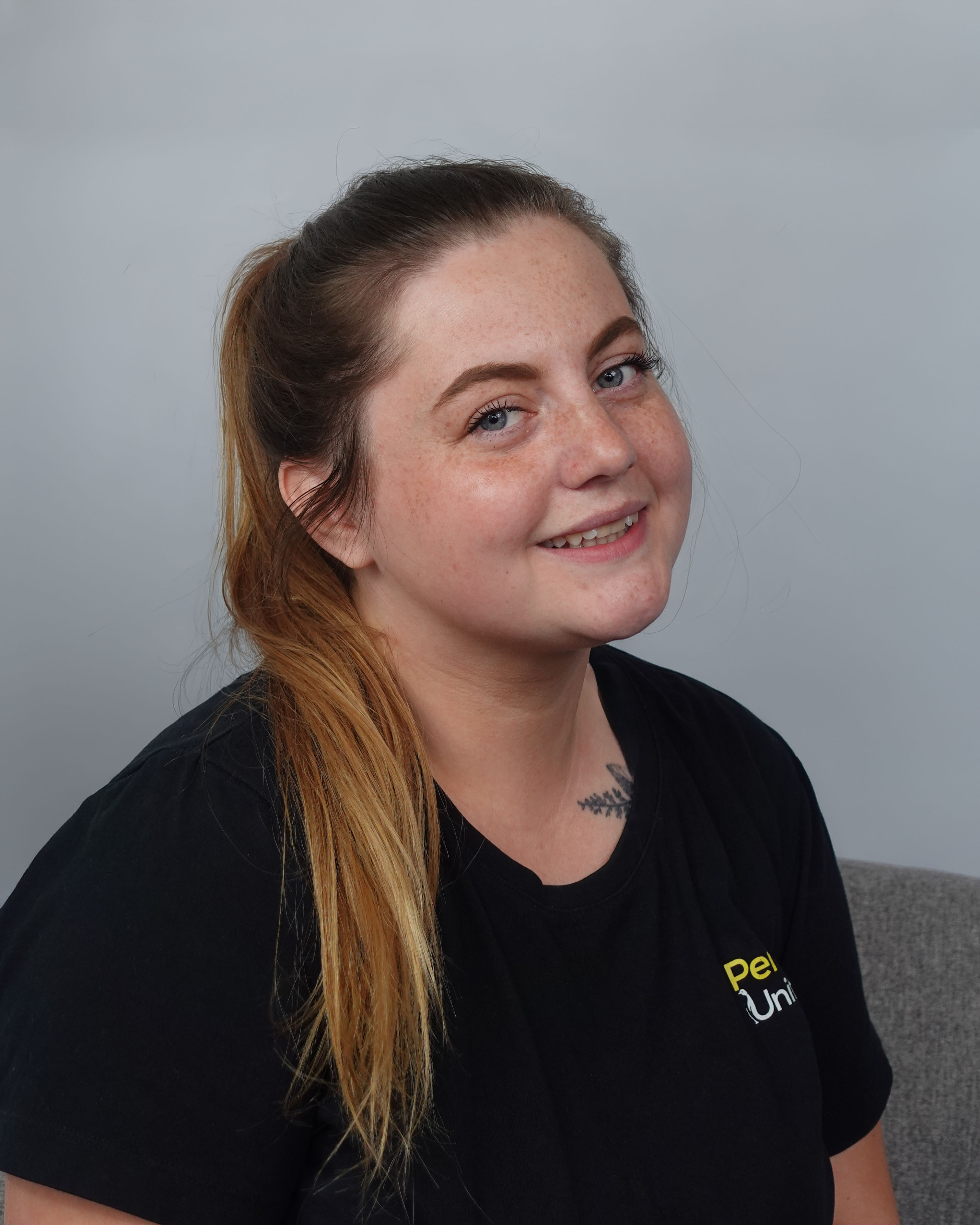 Chloe close-up – Penguin Uniform