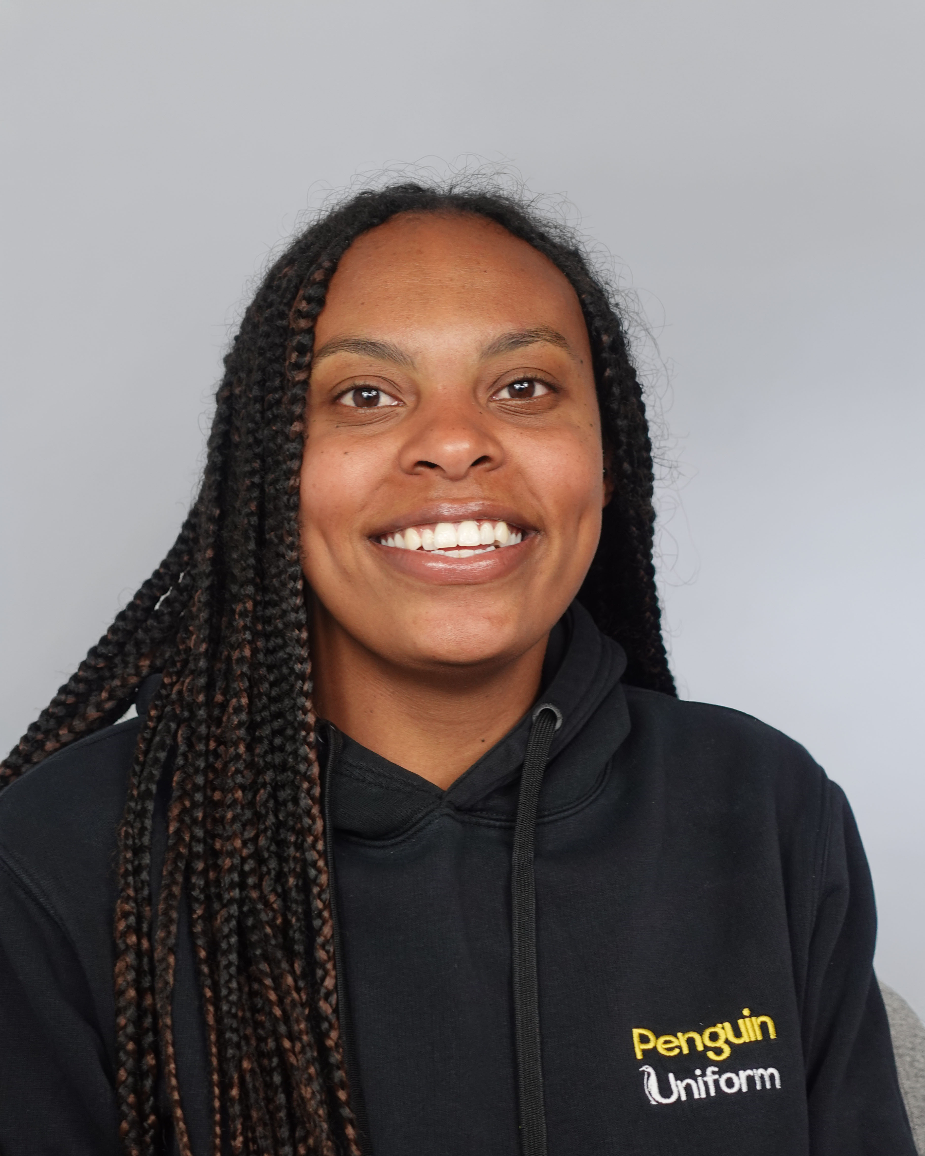 Kyishia close-up – Penguin Uniform