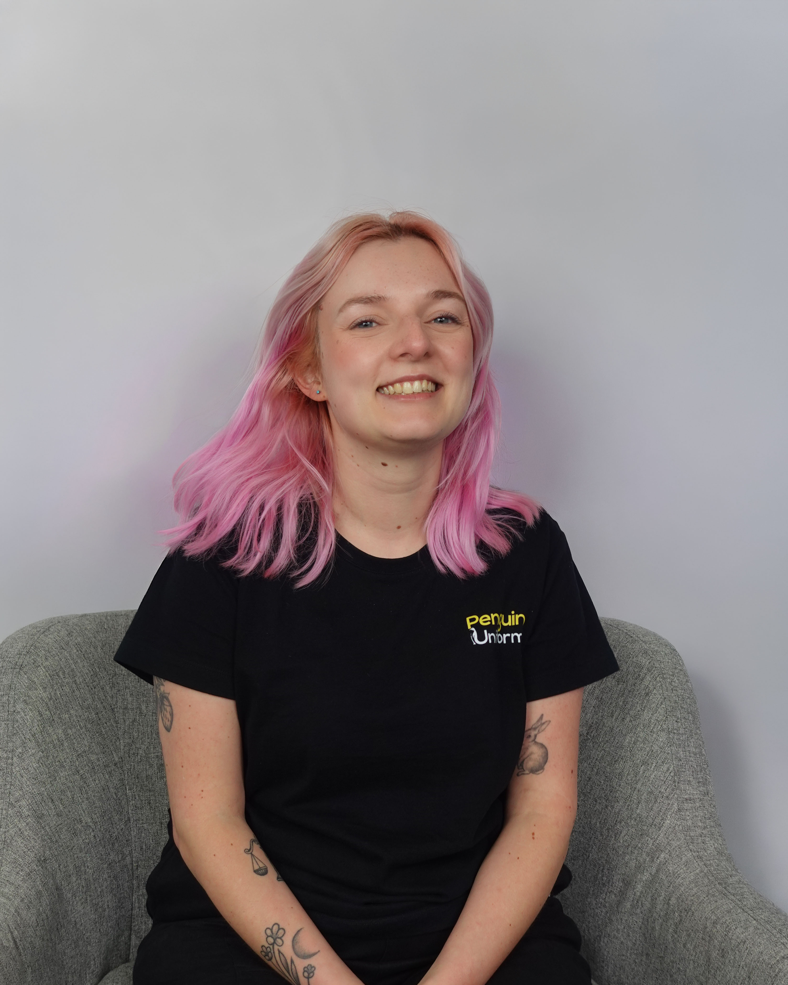Laura – Production Operator at Penguin Uniform