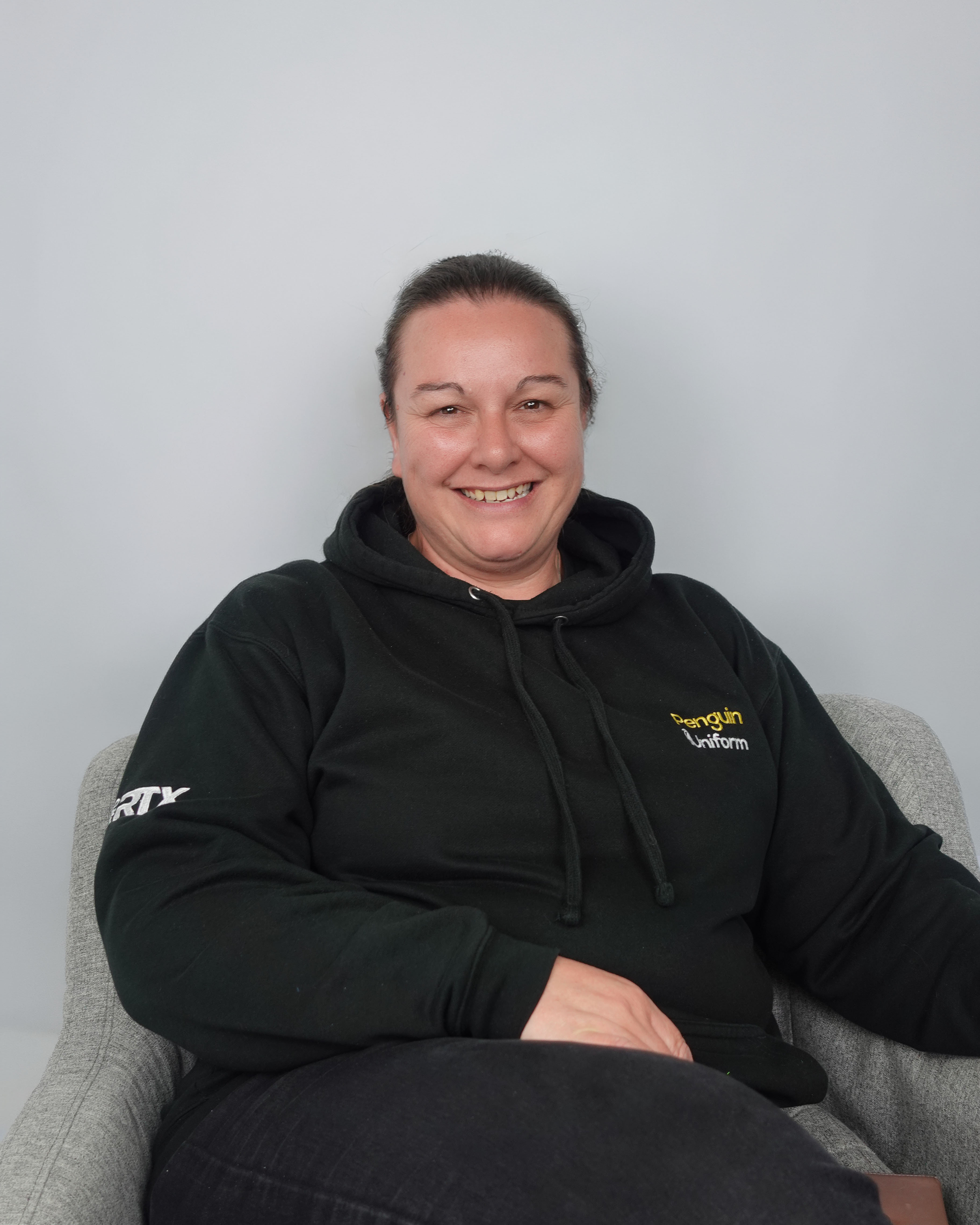 Laura – Production Operator at Penguin Uniform