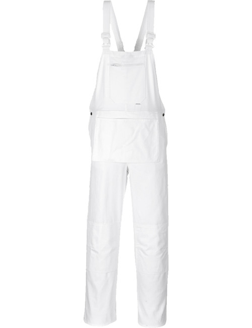 Portwest Bolton Workwear Durable Absorbent 100/% Cotton Painters Bib /& Brace