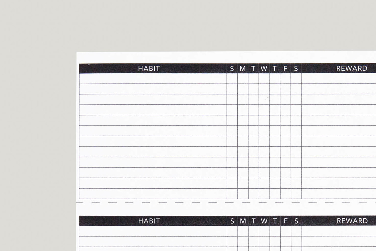 Habit Tracker Chart