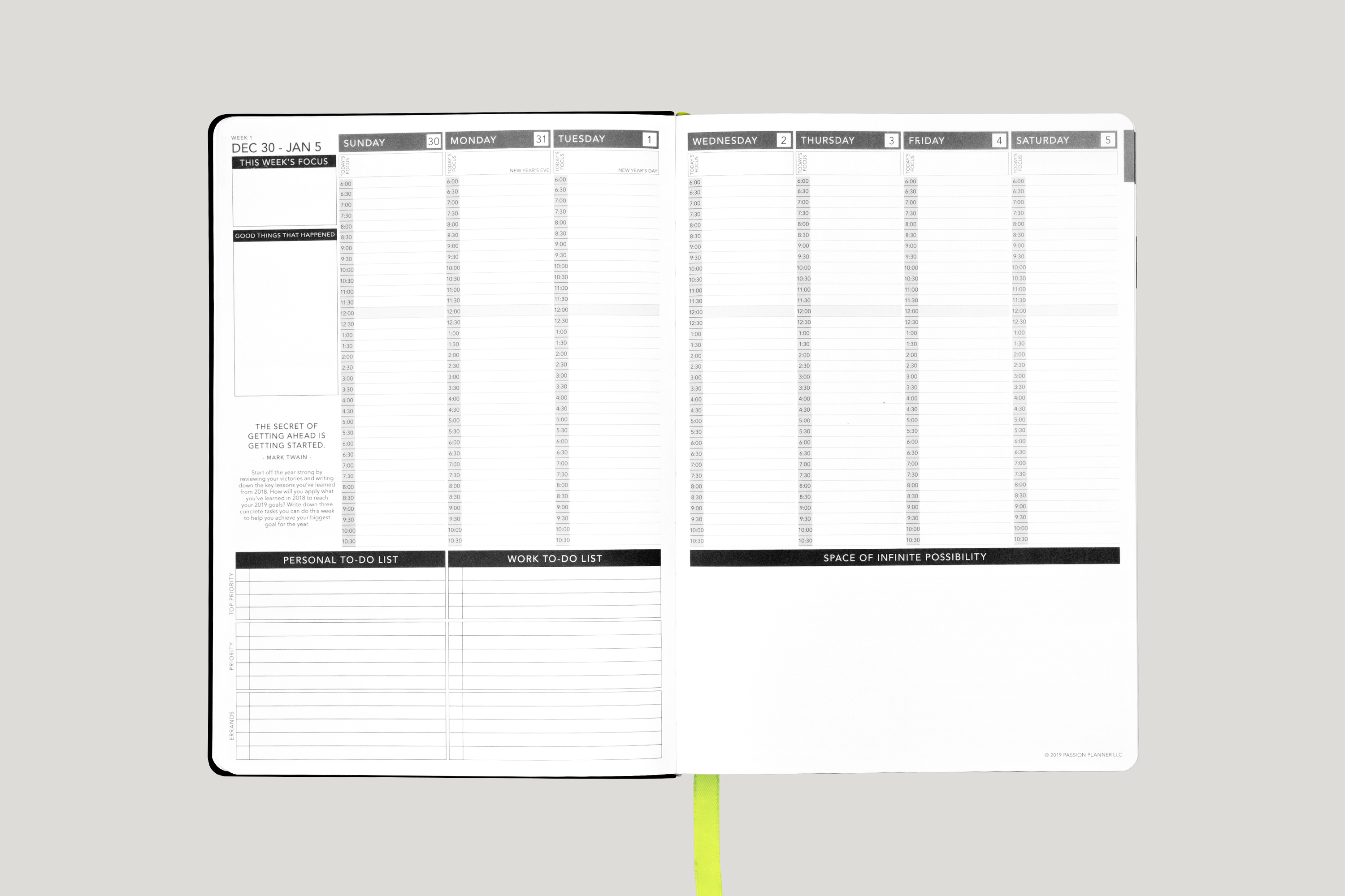 2020 Dated Mighty Yellow