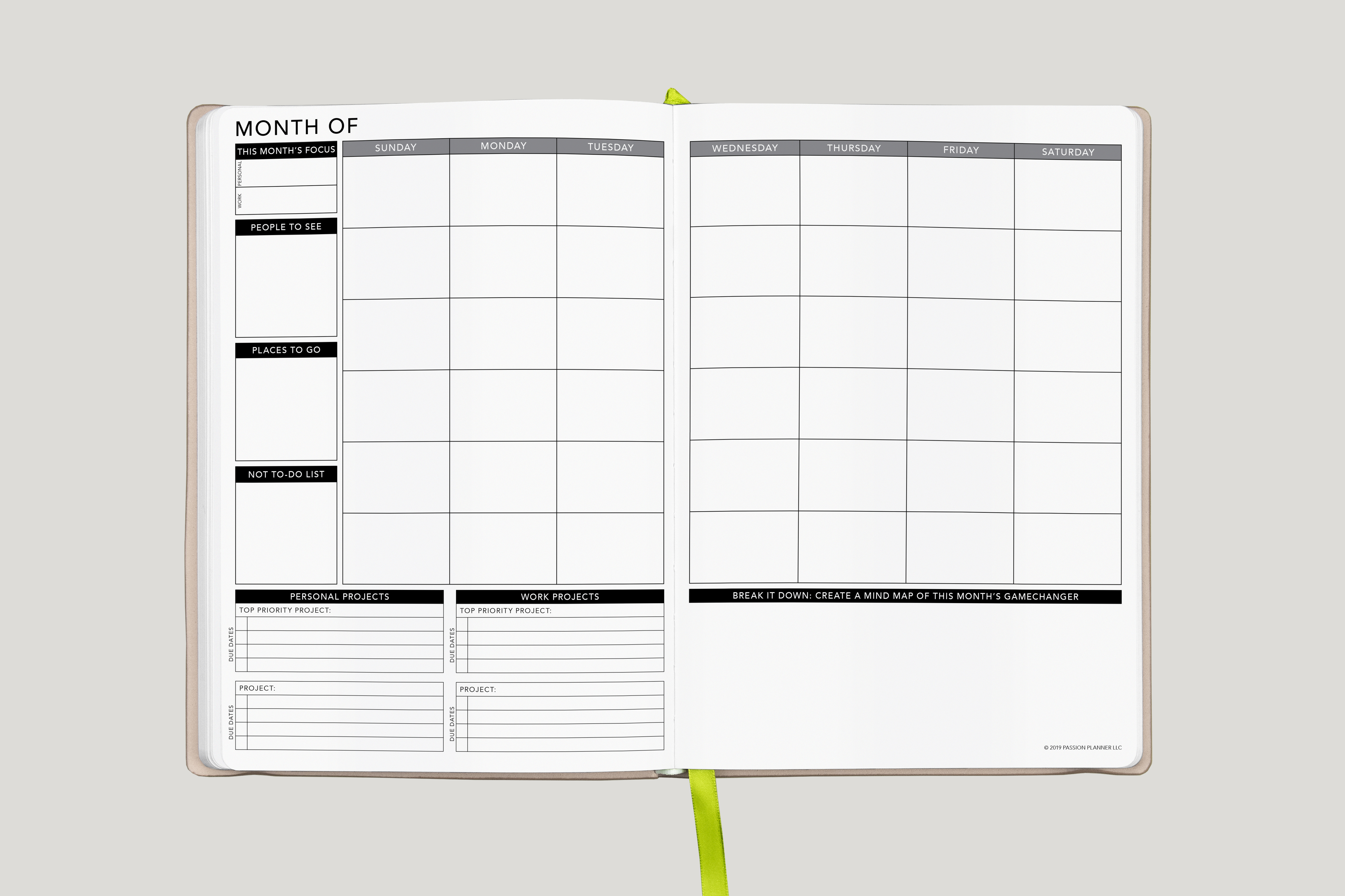 Undated Birds & Bees Rose Gold