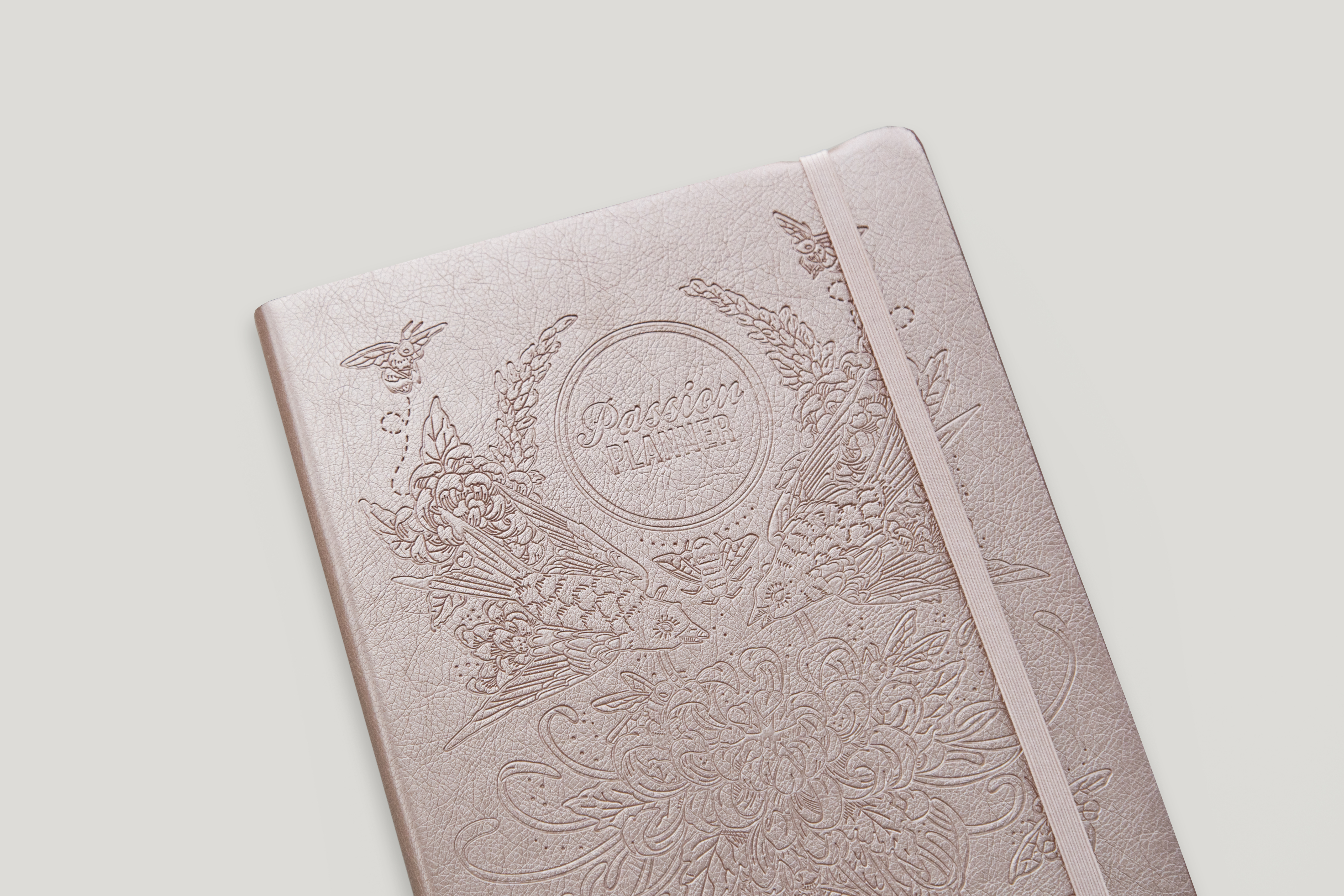 Undated Birds & Bees Rose Gold