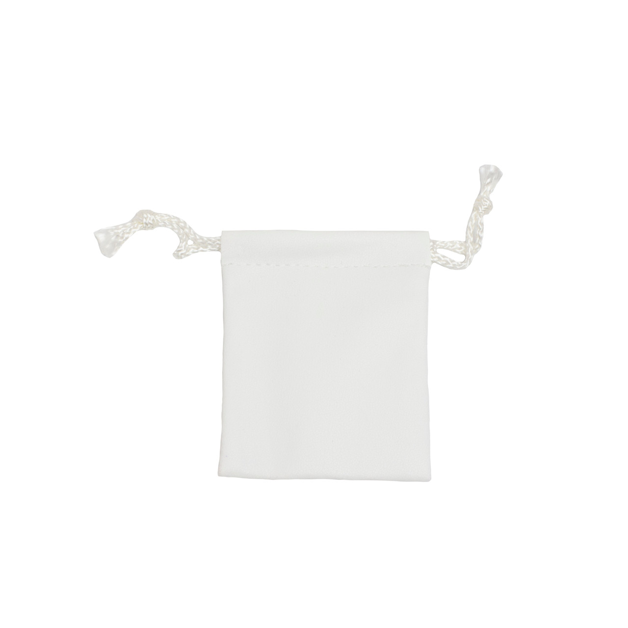 Leatherette Drawstring Pouch - Small - IntercomUSA