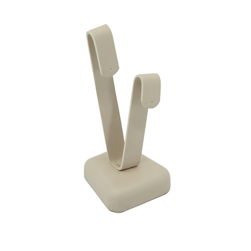 Short Antennae Leatherette Earring Stand