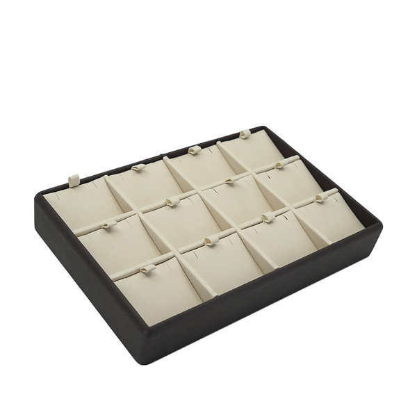 Leatherette Tray for 12 Pendants 