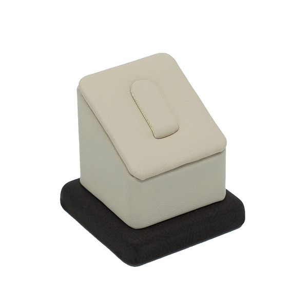 Short Leatherette Ring Clip Stand