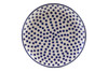 Dinner Plate (25 cm) (Small Blue Dot)