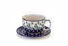 Latte Cup & Saucer (Love Leaf)