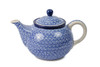 Teapot (0.9 Litre) (Blue Doodle)