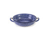 Oven Dish with Handles (small) (Blue Lace)