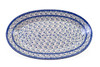 Oval Serving Platter (Forget Me Not)