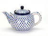 Teapot (2.5 Litres) (Small Blue Dot)