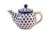 Teapot (0.4 Litre) (Small Blue Dot)