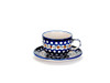 Tea Cup & Saucer (Flower Tendril)