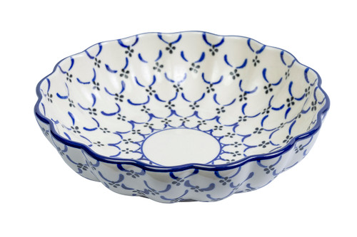 Frilled Dish (medium) (Trellis)