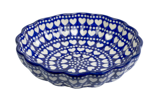 Frilled Dish (large) (Heart to Heart)