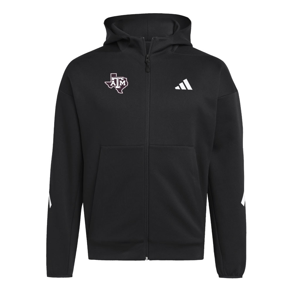 Adidas Black Zero Negative Energy Hoodie - Maroon U
