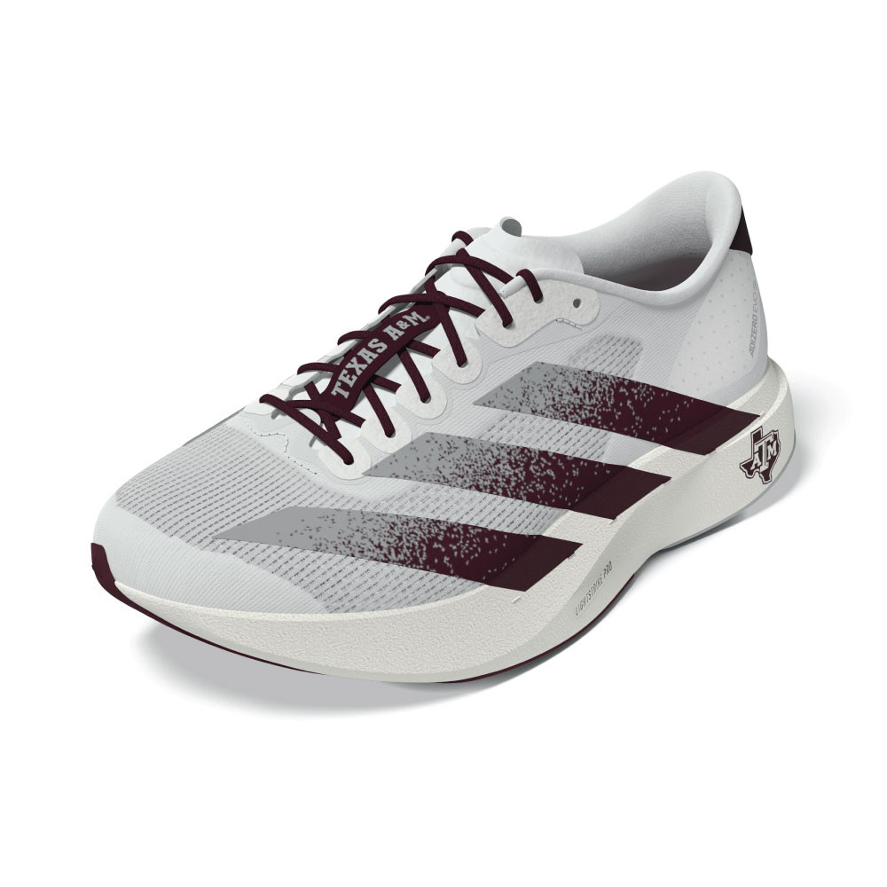 Adidas Gray & Maroon AdiZero EVO SL Shoe - Maroon U