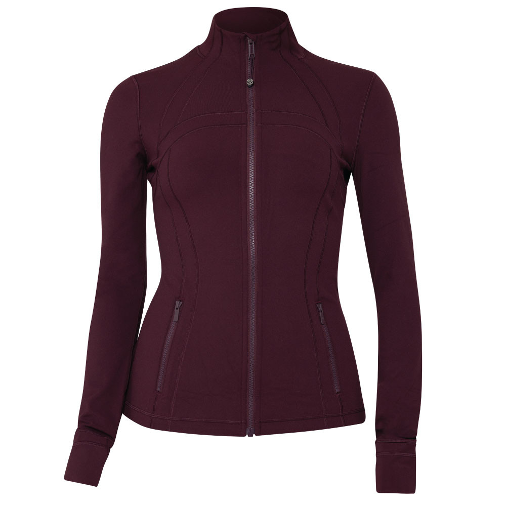 lululemon Women's Cassis Define Nulu Jacket - Maroon U