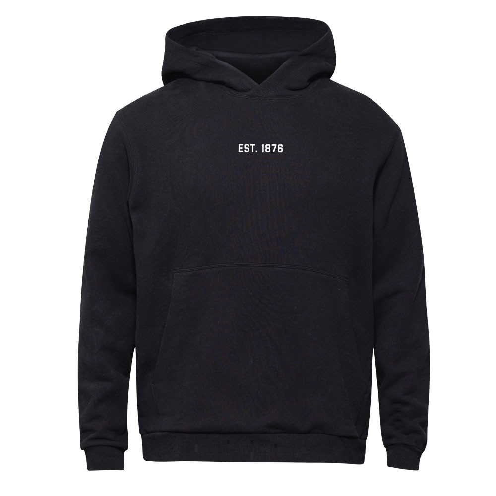 lululemon Men's Black Steady State Hoodie - EST 1876 - Maroon U