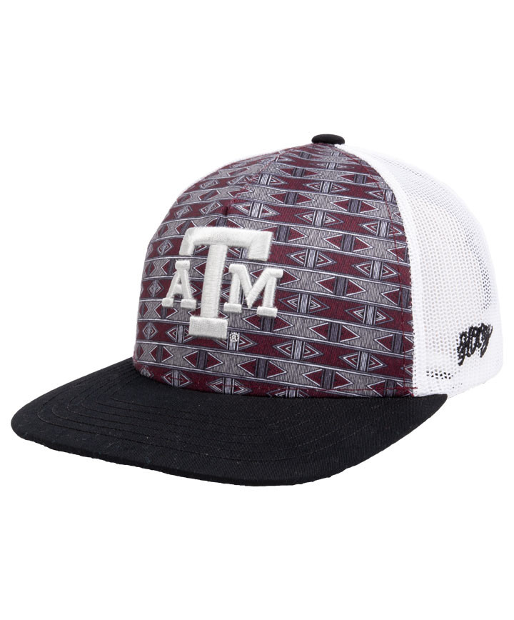 Hooey Youth Aztec Snapback Cap - Maroon U
