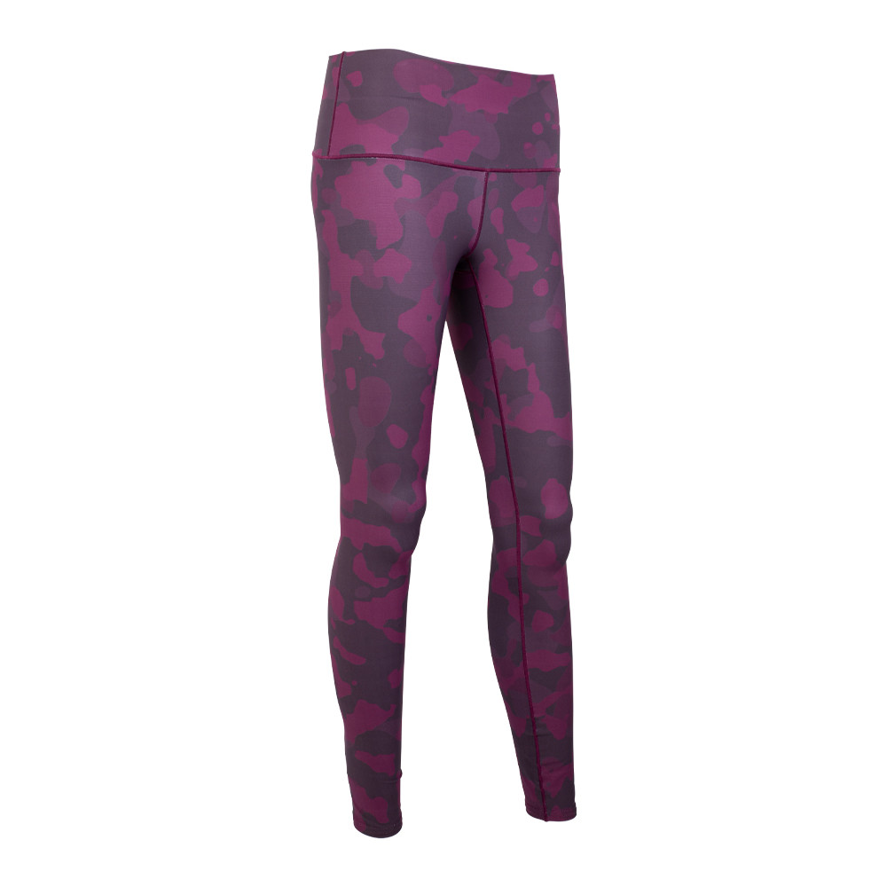 Women's Maroon Camo Yoga Pants - Maroon U