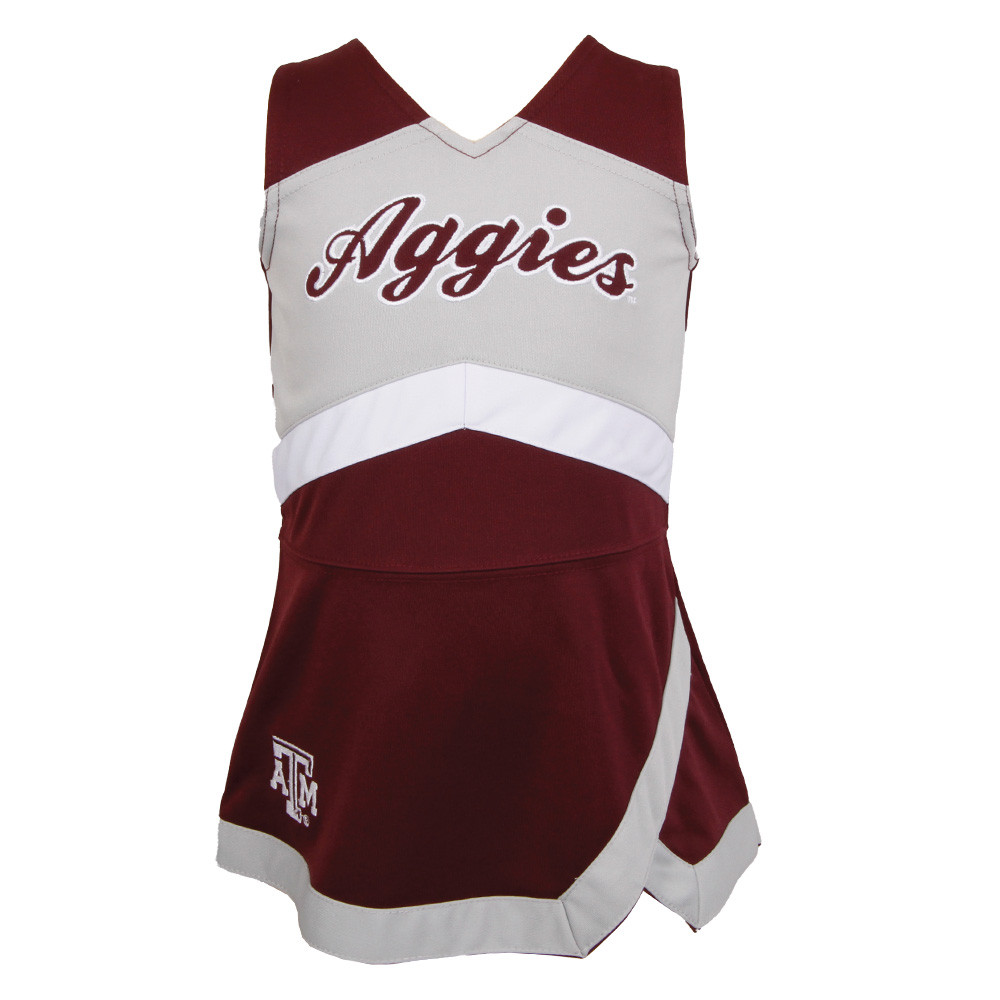 Infant Cheerleader Jumper Dress MAR/GRY/WHT 12M