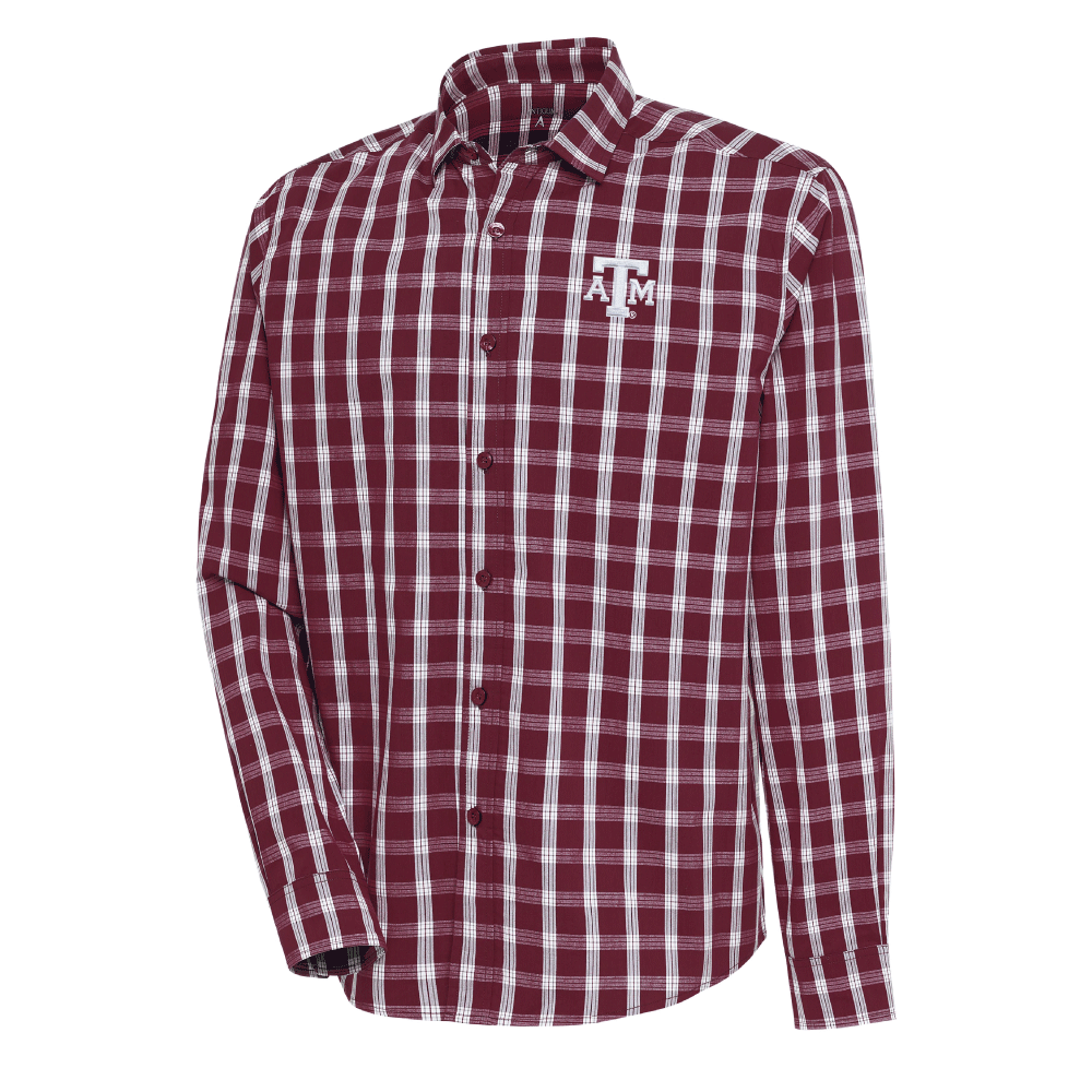 antigua texas longhorns flight long sleeve dress shirt Texas Longhorns Antigua University Co-op