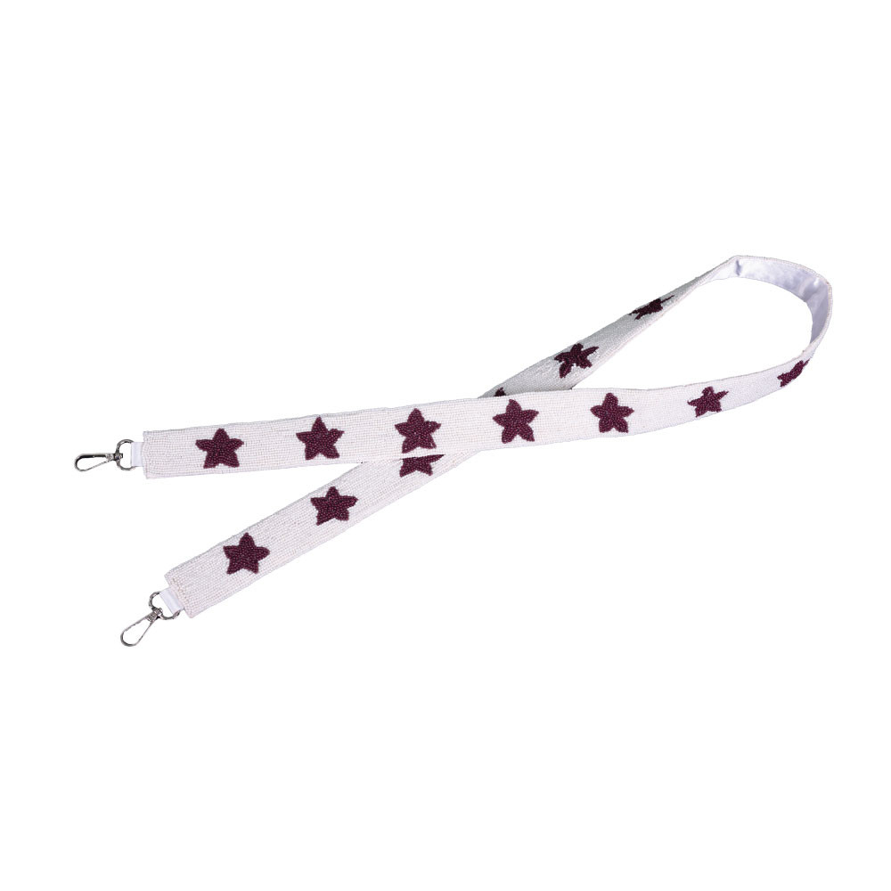 MG Stars Beaded Purse Strap main image 1