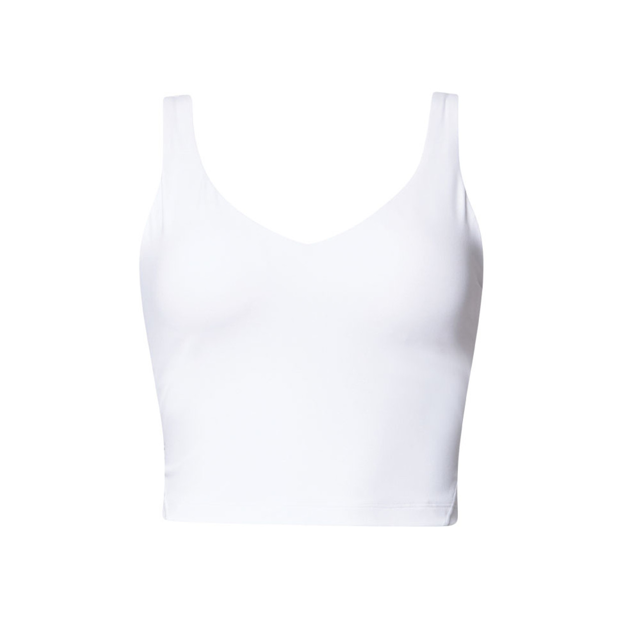 lululemon - lululemon ルルレモン Align Tank White Lululemon Align Tank - White - lulu fanatics