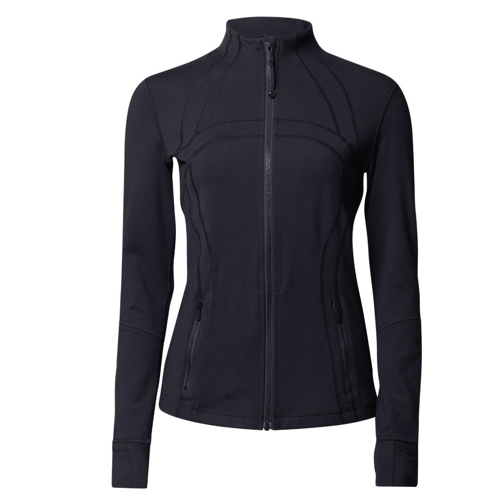 lululemon Women's Black Define Luon Jacket - Maroon U
