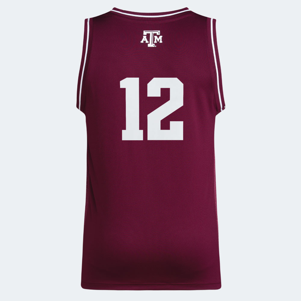 Adidas Men's Maroon Swingman Basketball Jersey - Maroon U