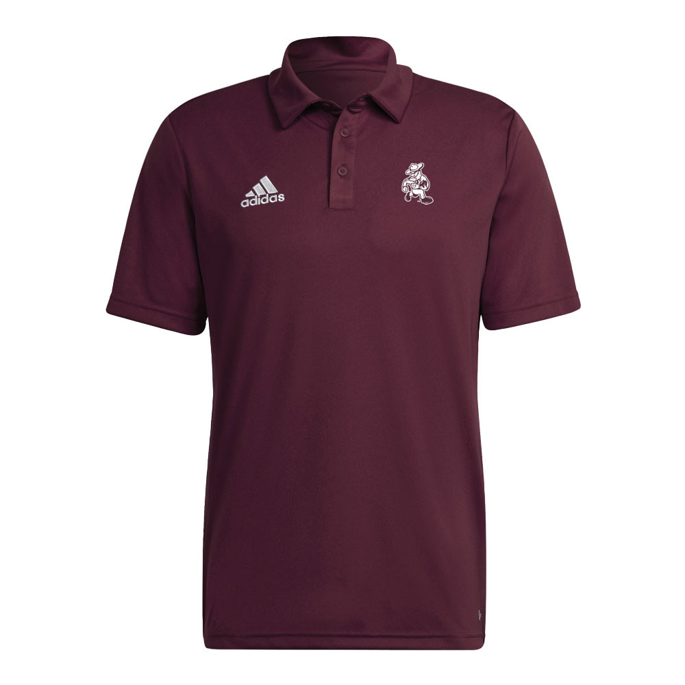 adidas maroon polo