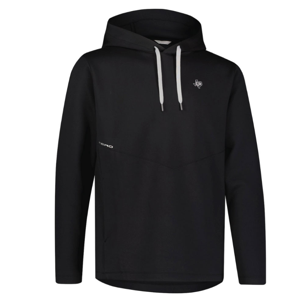 Zero Restriction Men's Black TKO Hoodie - Maroon U