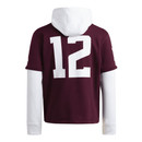 Texas A&M Adidas Football Jersey Hoodie