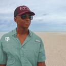 Columbia light blue Texas A&M short sleeve button up fishing shirt with embroidered Aggies logo