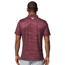 Columbia Men's Maroon Shark Fin Super Terminal Tackle Polo