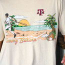 Tommy Bahama Men's Ivory Sunset Slugger Short Sleeve Tee