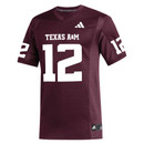2025 Maroon Replica Texas A&M Football 12 Jersey