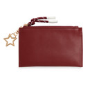 Shiraleah Maroon Taylor Card Case