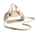 Shiraleah Ivory Mini Clear Satchel