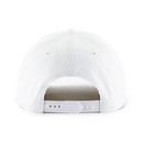 White ’47 Brand Texas A&M cap featuring a raised maroon A&M logo, tonal white rope accent across the front, curved bill, structured crown, and adjustable white snapback closure.